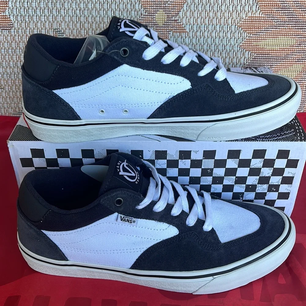 Vans Men’s Rowan Dark Navy/White VN0A5JICCZP Sneakers